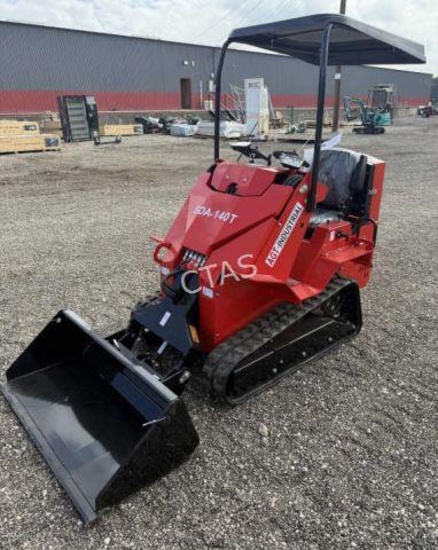 Mini Skid Steer Tracked Ride-On Loader- Gas