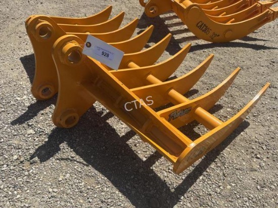 CAT 305 Dense 44" Teeth Rake