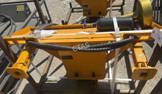 Skid Steer Pile Hammer