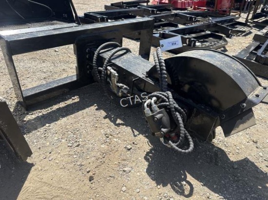 Skid Steer Hydraulic Stump Grinder