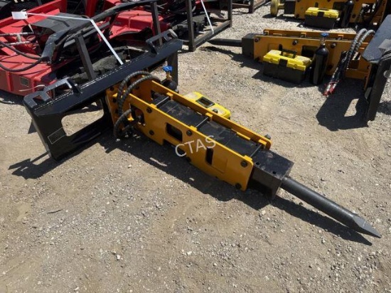 Skid Steer Hydraulic Breaker Hammer