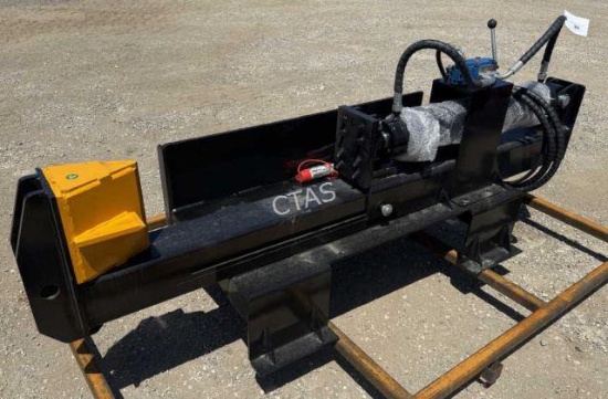 Skid Steer Side Shift Log Splitter