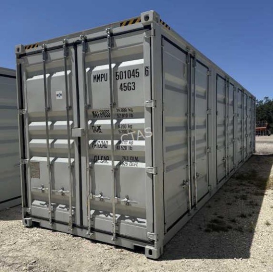 40' High Cube Conex Shipping Container - One Trip