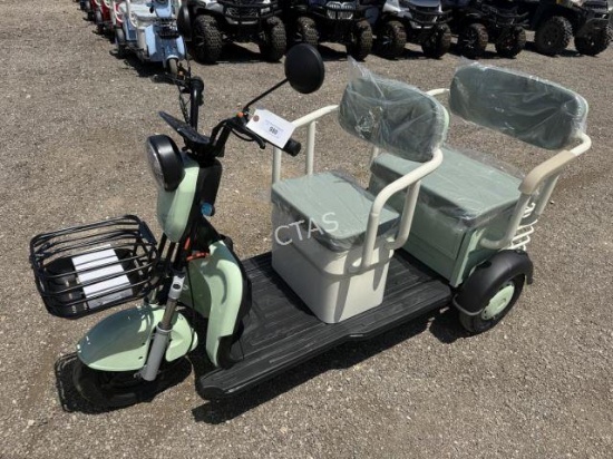 Mini Electric Golf Cart Trike - SD Lanch MGC40