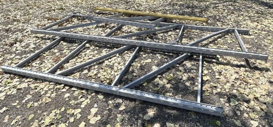 Pallet Racking (3) Uprights & (1) Crossbar