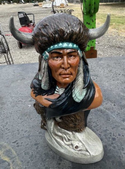 Indian Statue Head