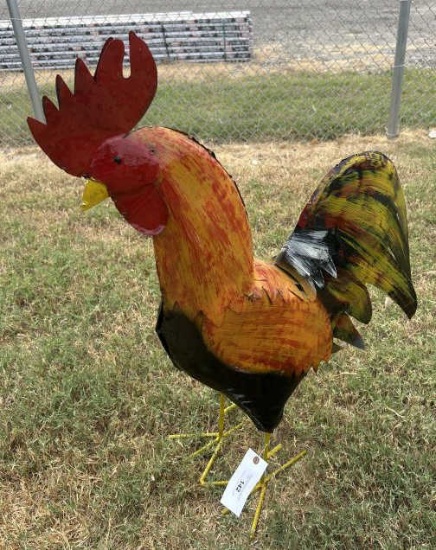 Metal Art - Large Rooster