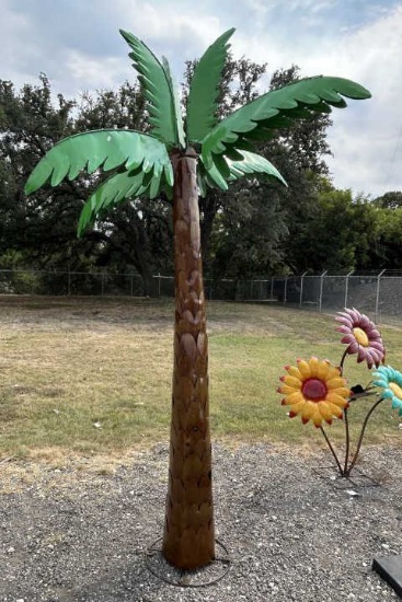 Metal Art - Palm Tree - Approx: 6ft