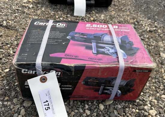 Carry-On 2,500lb Electric ATV 12volt Winch
