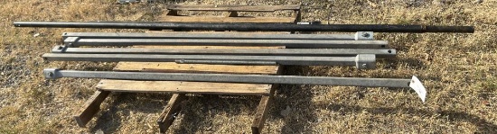 Various Pipe & Solid Steel Post - Up To 10'