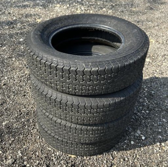 (4) Tex Star Tires ST250/ 75D15