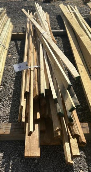 Lumber - Bundle of 1x2 up to 8'