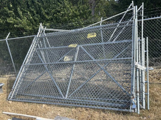 Electric Security Hot Wire Top Chain Link Fence