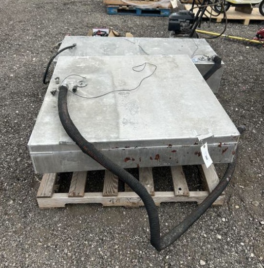 (2) AFP Aluminum Boat Fuel Tanks - 87 Gallon Each
