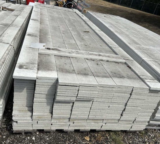 Bundle of Hardie Board 12' x 5.5" x 1"