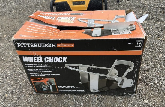 Pittsburgh Motorcycle Wheel Chock