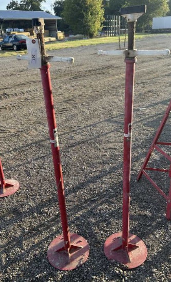 (2) 3/4-Ton Under Hoist Support Stands