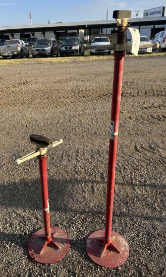 (2) 3/4-Ton Under Hoist Support Stands