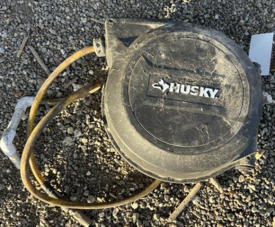 Husky 3/8" x 50ft Enclosed Hybrid Air Hose Reel