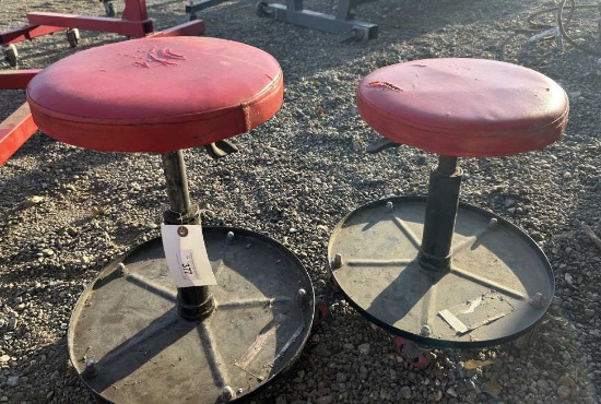 (2) Pittsburgh Mechanic Roller Seat