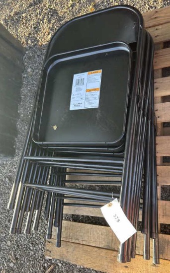 (6) Metal Folding Chairs
