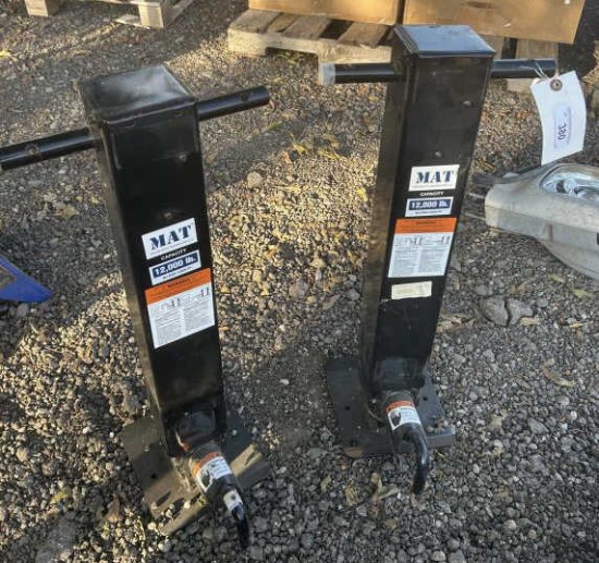 MAT12,000lb Capacity Square Dropleg Trailer Jack