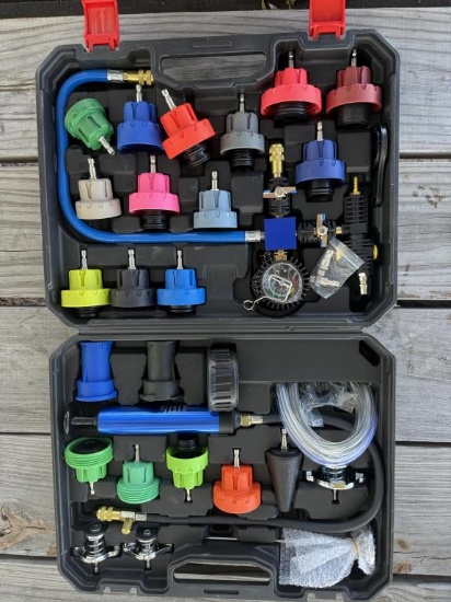 VTG 31pcs Radiator Pressure Tester &