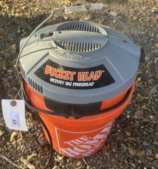 5 Gallon Bucket Head Wet/Dry Vac Power Head