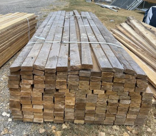 Lumber Bundle of 4" x 2" x 9' 9"