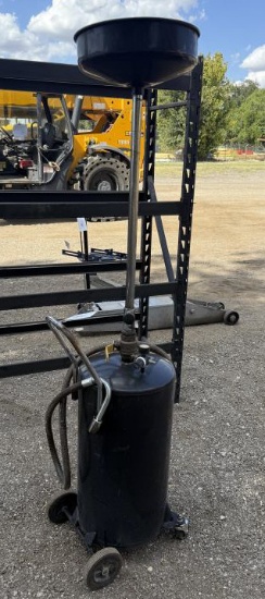 Portable Vertical Waste Oil Drain Tank