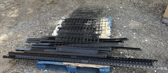 Metal Shelving Unit