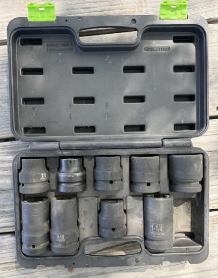 Pittsburgh Pro CR-MO Jumbo Impact Socket Set 3/4"