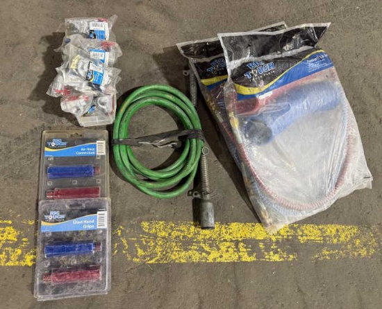 (2) Gladhand Air Hose Grips, Emergency & Service