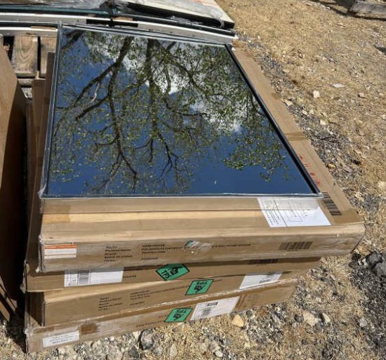 (5) Polished Floating Mirrors - NIB