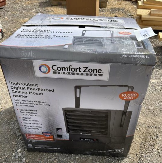 Comfort Zone Industrial Electric Heater