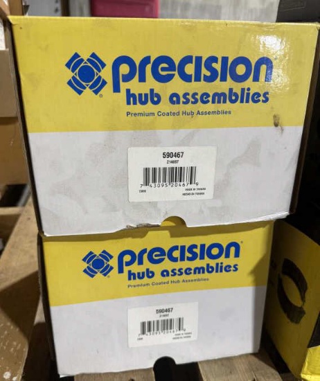(2) Precision Wheel Bearing & Hub Assembly