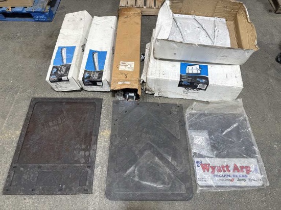 (3) Semi Mud Flap Hangers, (2) Quarter Fenders &