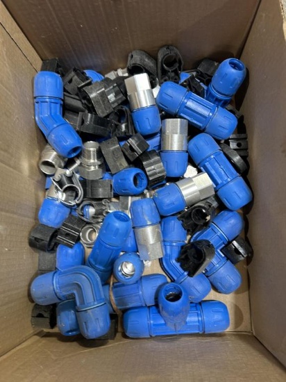 Compression Pipe Fittings, Elbows & Tees