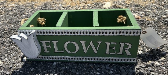 Wooden Flower Box