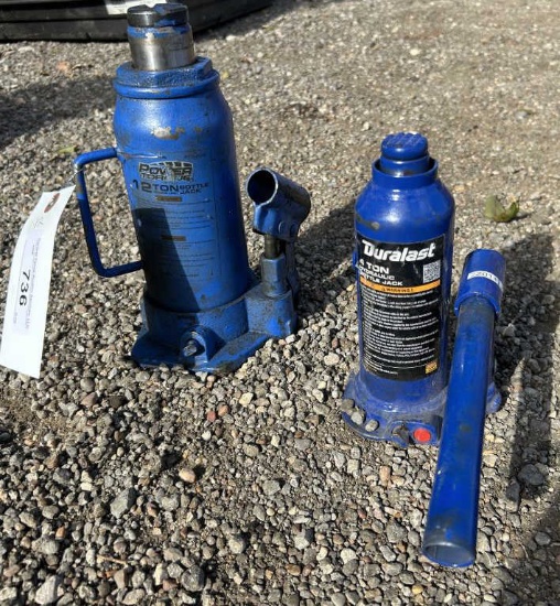 (2) Bottle Jacks