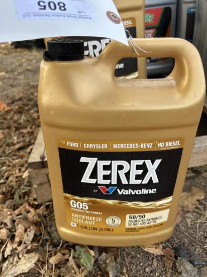 (10) Bottles Zerex G05 Antifreeze Coolant