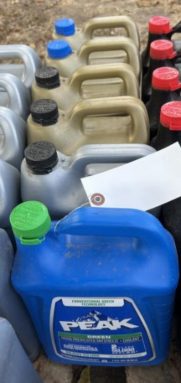 (6) Bottles Antifreeze Coolant, Peak Pre Diluted,