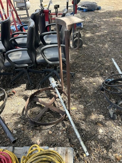 50 Gal. Drum Cart w/Air Powered Pump