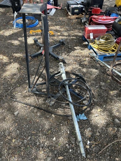 50 Gal. Drum Cart w/Air Powered Pump