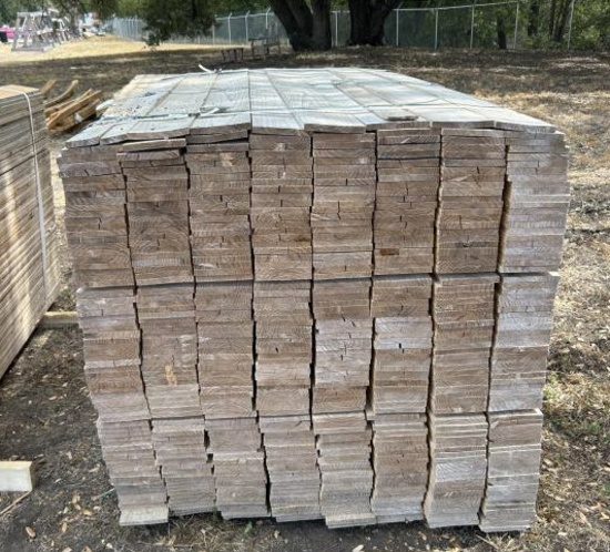 Lumber - Fence Pickets Bundle 6" x 1" x 72"