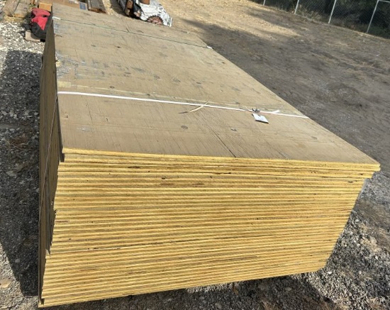 Lumber - Bundle of Plywood 8"x 4" Pressure Treated