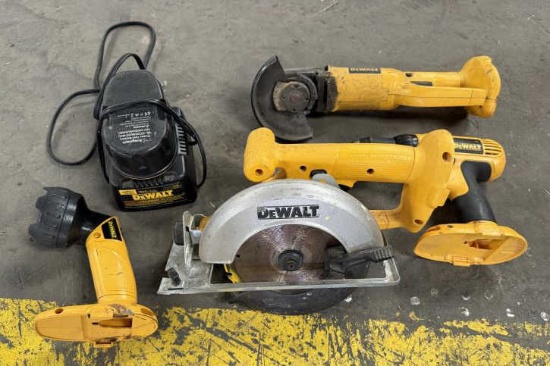 DeWalt 6 1/2" Circular Saw, 4 1/2" Cut Off Tool,