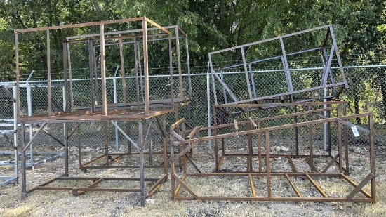 Bundle of Square Tubing & Angle Iron Metal