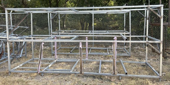 Bundle of Square Tubing Metal