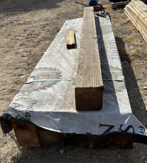 Lumber - Bundle of Cedar Post 6" x 6"